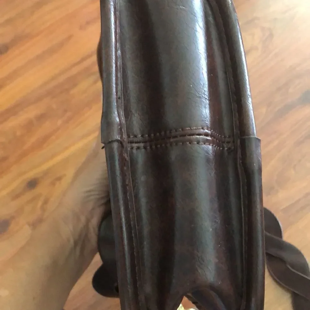 Anthropologie Tortoiseshell brown Crossbody bag.